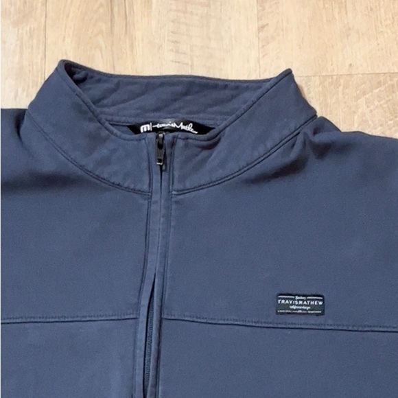 Travis Mathew Men’s Crystal Cove 2.0 Full Zip Jacket Size XXL - Picture 2 of 7
